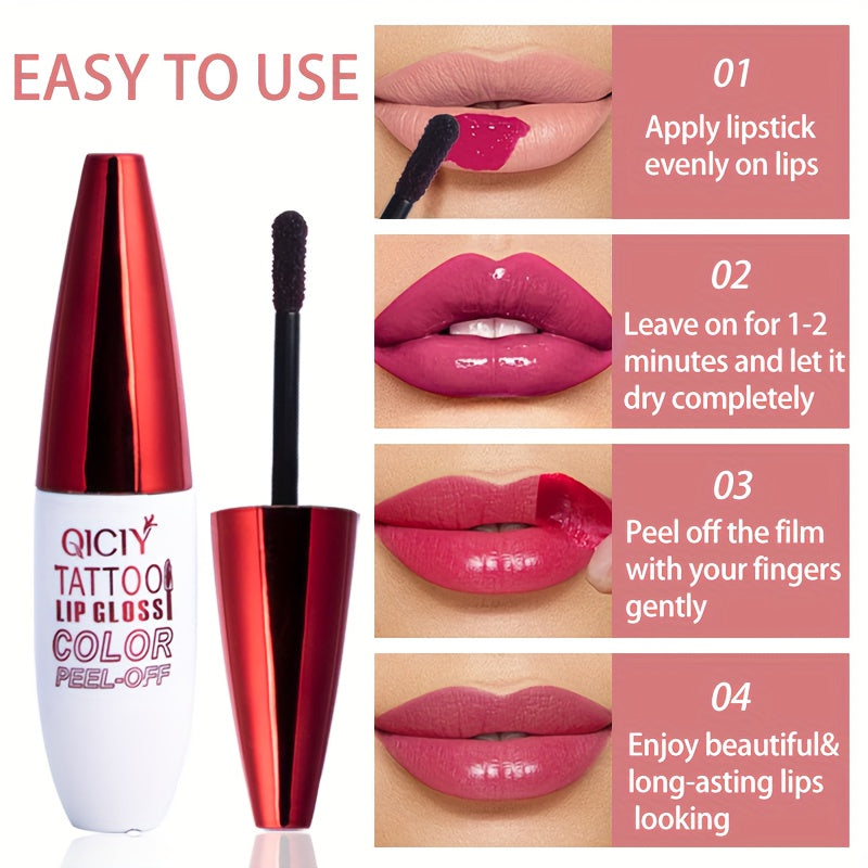 Женская матовая помада для губ, водостойкий блеск для губ с натуральным оттенком