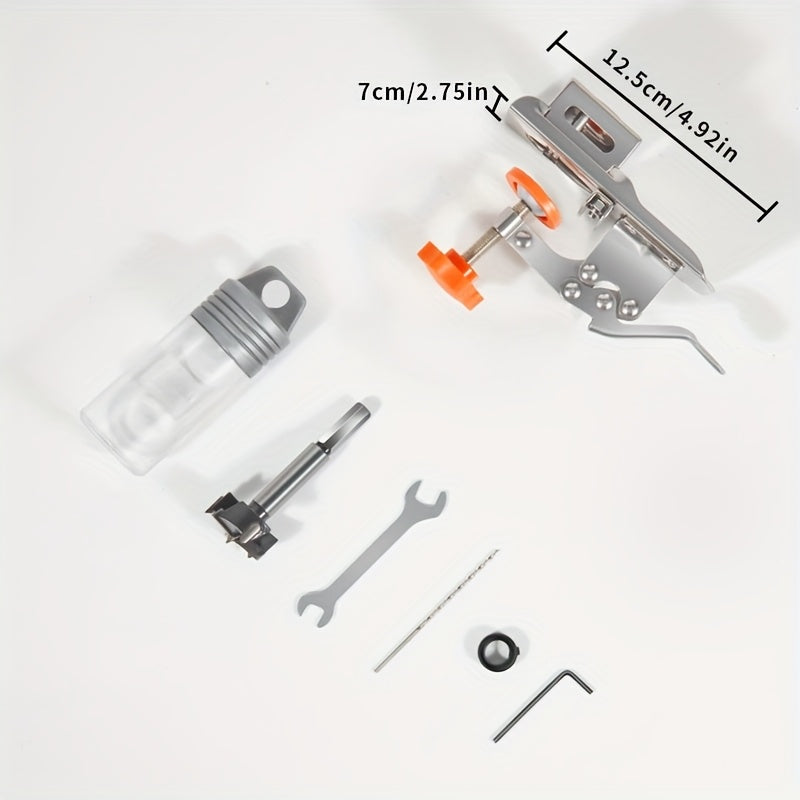 35mm Concealed Hinge Clamp for Woodworking Door and Cabinet Hinge Installation