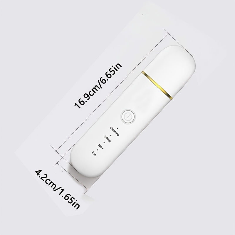 Dispositivo de limpieza facial con carga USB y pala ajustable de 4 velocidades