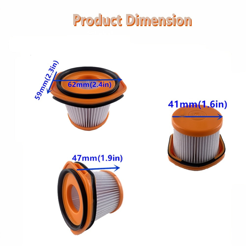 Shark Wandvac tizimi uchun 4 ta to'plamda almashtirish filtrlar, WS620, WS630, WS632, WS642 modellari bilan ishlash uchun mo'ljallangan. Mustahkam plastik va qog'oz materialdan tayyorlangan, kuchaytirilgan so'rish kuchi bilan, Qism # XFFWV360.
