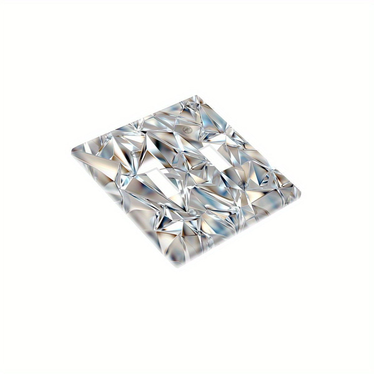 Одно- или двойное гнездо алмазной световой панели для кухни, ванной, спальни, гостиной — без необходимости в проводке.