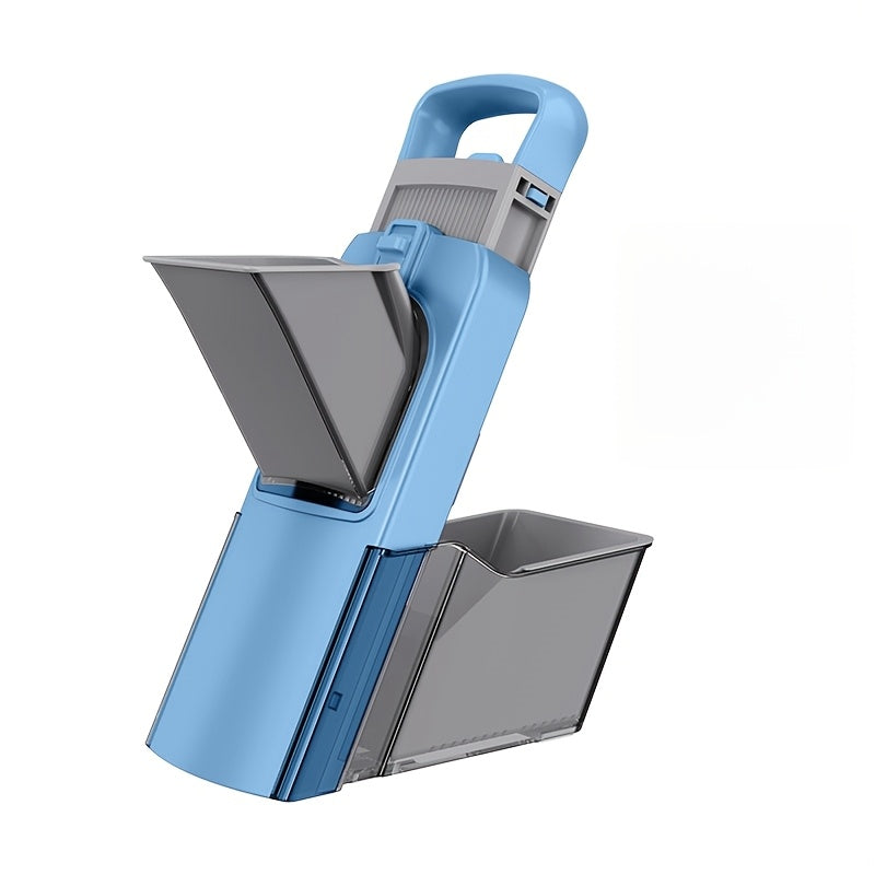 Manual Vegetable Cutter with Alloy Steel Blade Plastic Body for Slicing and Dicing