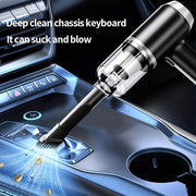 Handheld Car Vacuum Cleaner With Blower Function Compact Dust Remover