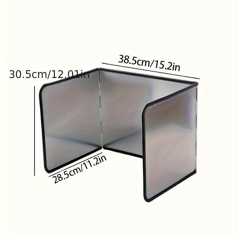 Stainless Steel Kitchen Splash Guard Oil Barrier for Stove and Countertop