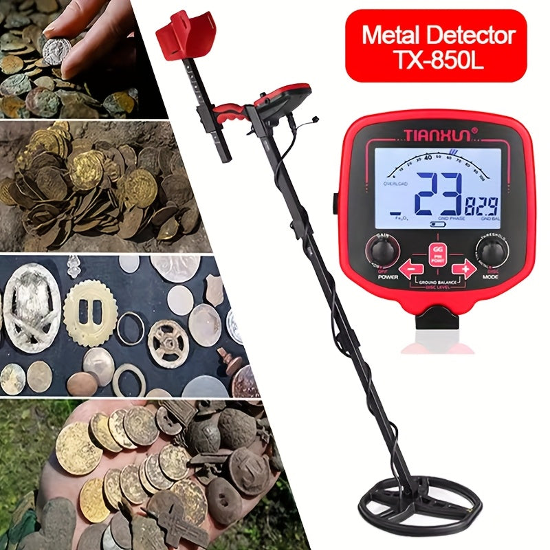 Metal Detector for Treasure Hunting Professional Metal Detection Deep Up to 3.5 Meters Battery Not Included