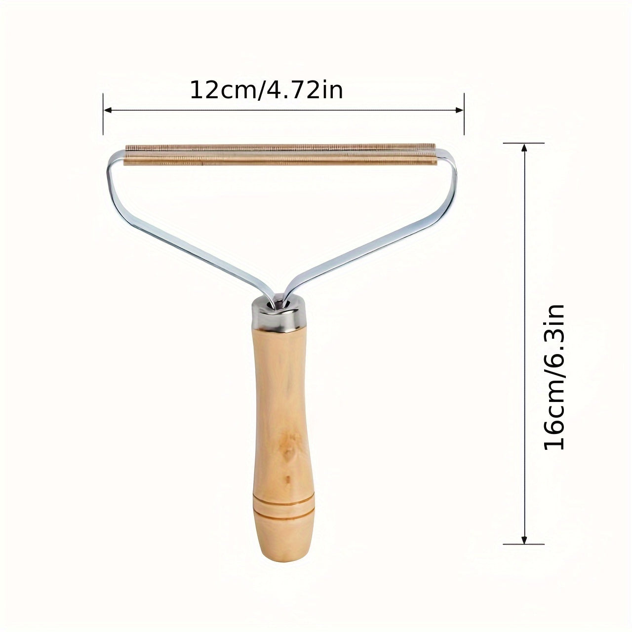 Lint olib tashlovchi cho'tka mato qirqish mashinasi it tuklarini olib tashlash uchun qayta ishlatiladigan, elektrsiz