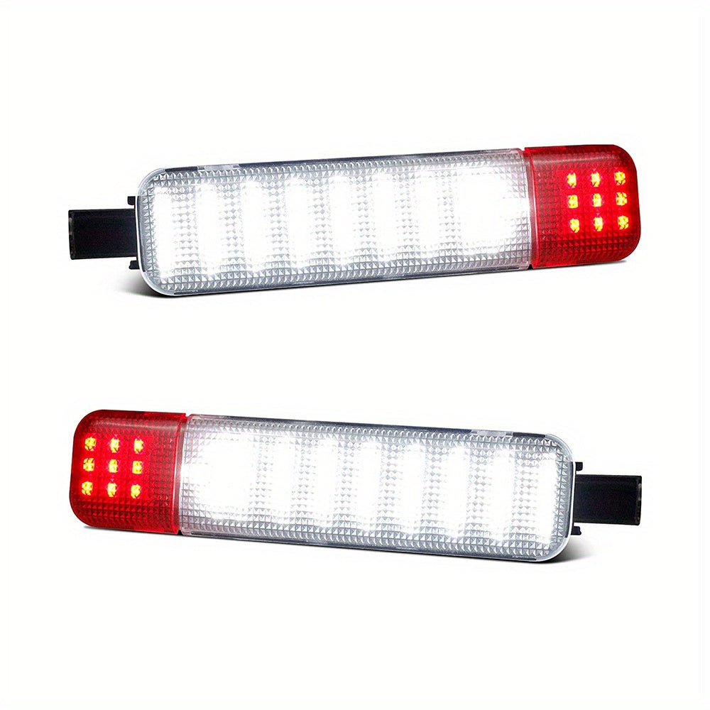 White LED Door Courtesy Light 2pcs for Trucks Interior Illumination