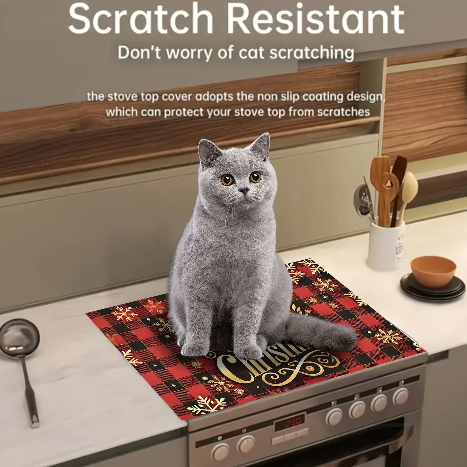 Anti-Slip Waterproof Stove Top Cover for Electric Glass Cooktops and Washers