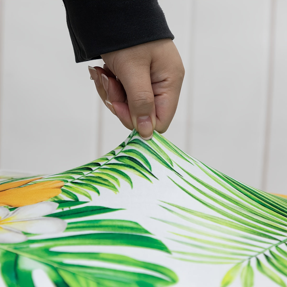 Набор чехлов для подушек для уличного дивана с богемским принтом животных, листьев и цветов