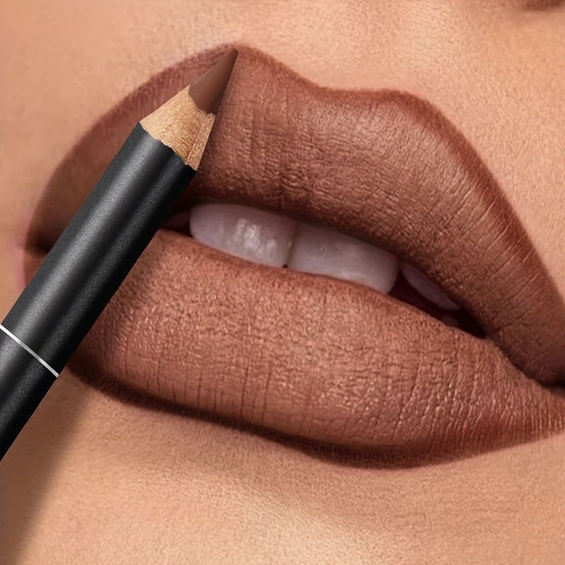 Набор карандашей для губ Velvet Matte Lip Liner, 4 цвета, стойкие, для всех типов кожи