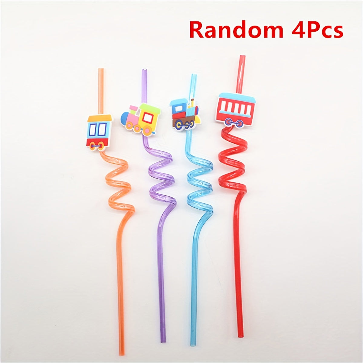 Bolalar uchun 4 ta rang-barang poyezd partiyali qobig'i