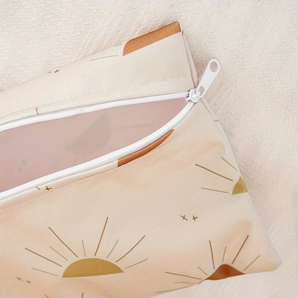 Три штуки сумок Rainbow Sun Print Wet Dry Bags, водонепроницаемая сумка для подгузников и портативная сумка для хранения