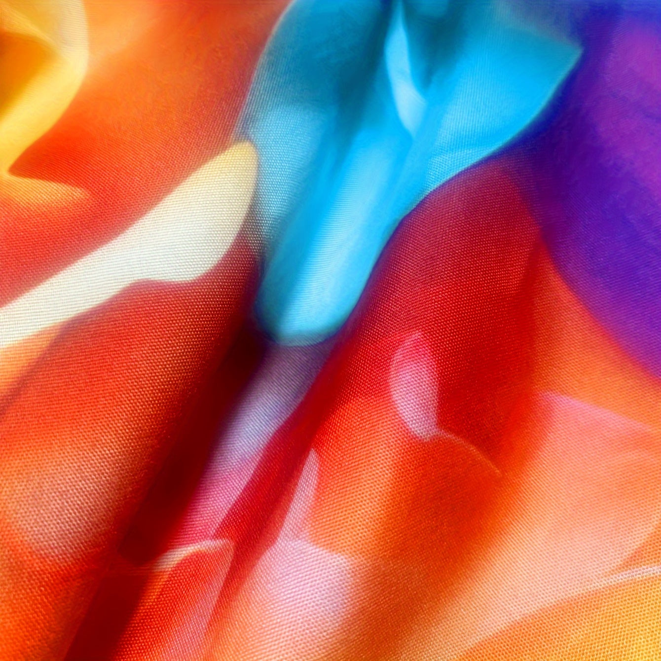 Colorful Rose 3D Printed Microfiber Pillowcases Set, Soft Skin-Friendly Bedding