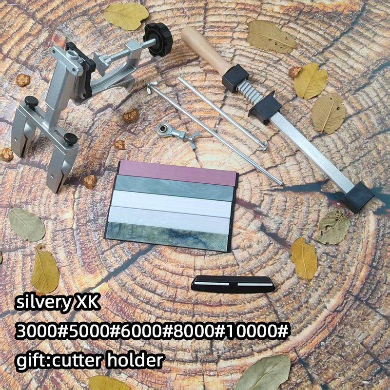 Diamant toshli tizim bilan professional qattiq burchakli silliqlash asbobi, oson va aniq silliqlash uchun sozlanadigan aylantirish burchagi.