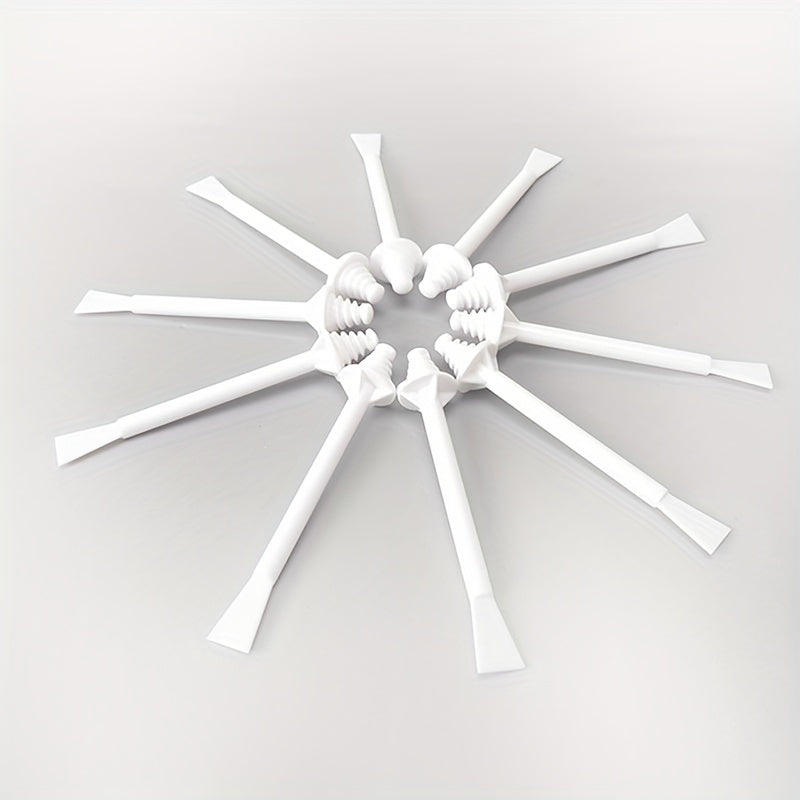 10-Pack Disposable Nose Hair Remover Sticks Alcohol-Free Wax Debris Removal