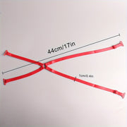 Adjustable Nylon Shoulder Straps for Women's Lingerie and Underwear Non-Slip Cross-Back Bra Straps