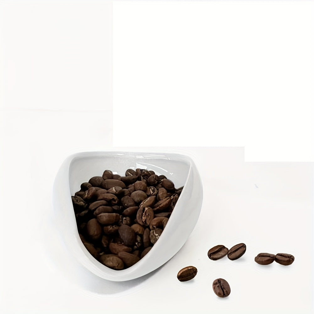 Kofe aksessuarlar to'plami: keramika dozaj kubogi, sprej shisha, aralashtirish qoshiq, qora yoki oq variantlar