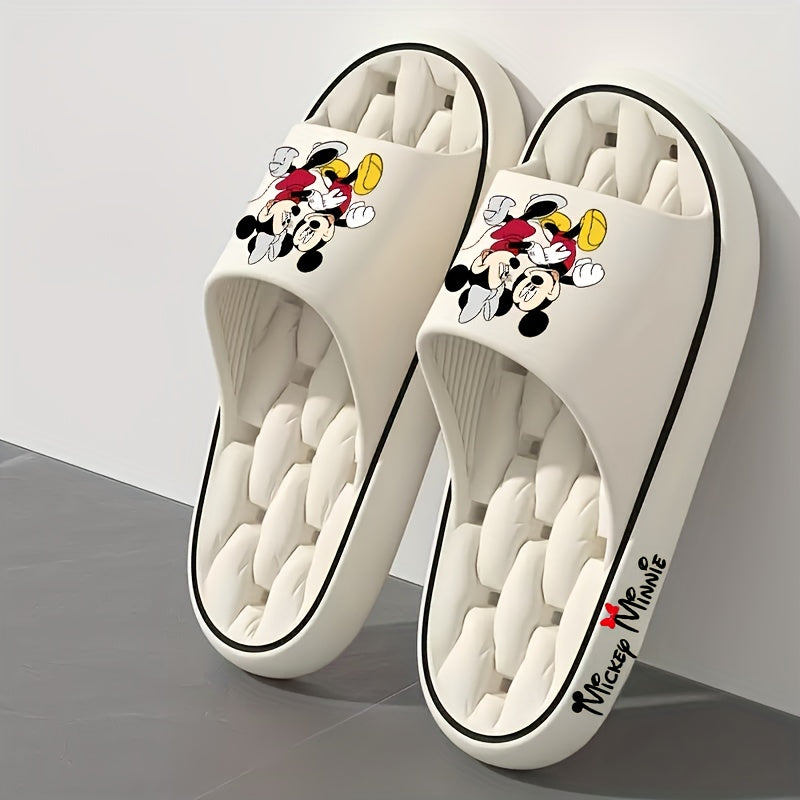 Unisex EVA Slippers Non-Slip Indoor Outdoor House Shoes Black White