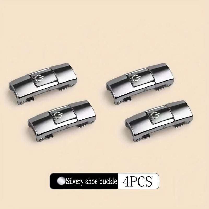 No-Tie Elastic Shoelaces 8mm Flat Secure Press Lock for Sneakers and Casual Shoes