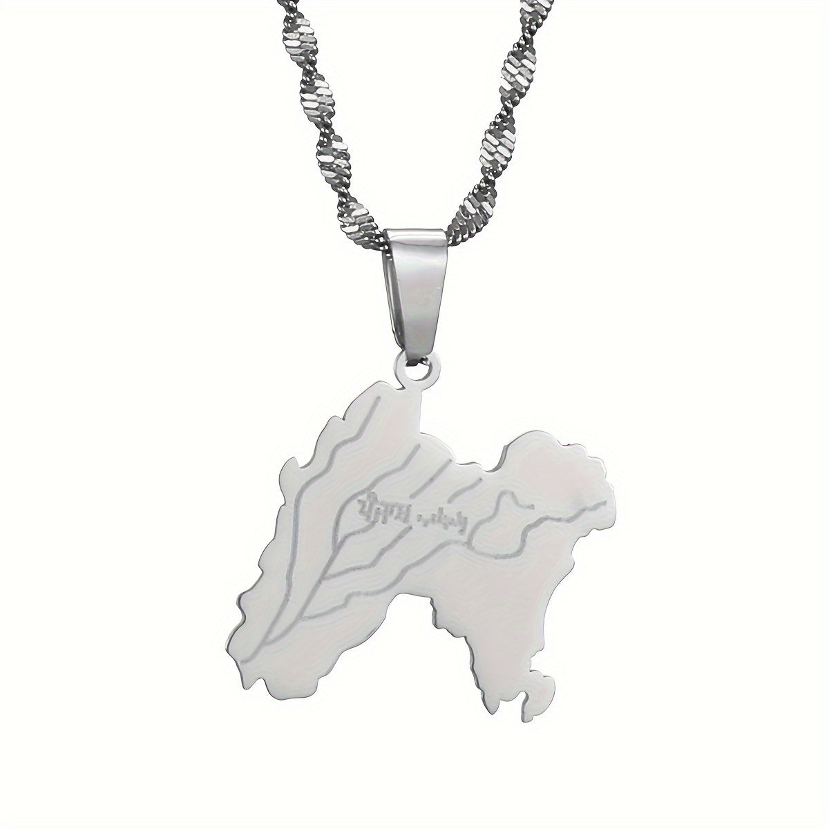 Stainless Steel Pendant Necklace for Women Casual and Formal Wear