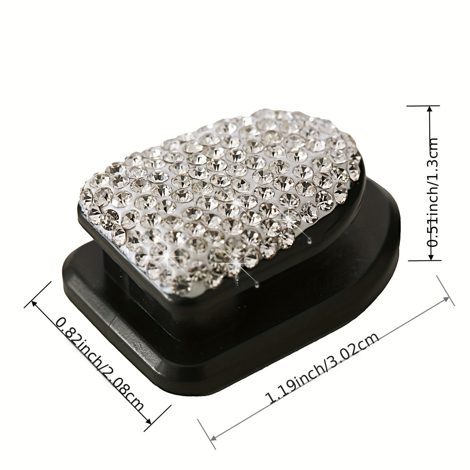 Унисекс-держатели для автомобилей с камнями, украшение в стиле сверкающих украшений