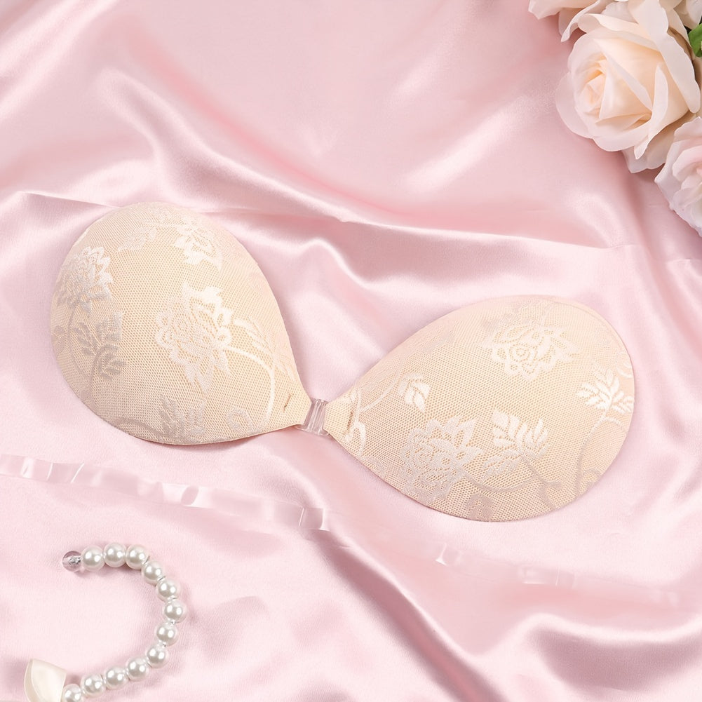 Self-Adhesive Nipple Covers for Women Opaque Knit Fabric Support