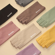 Women's Touchscreen Half Finger Gloves Soft Warm Elasticity