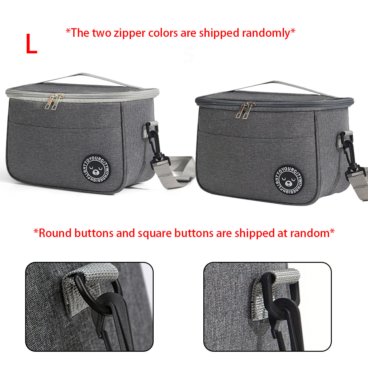 Insulated Lunch Bag with Double Layer for School, Picnic, and Gift Use