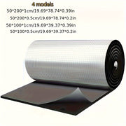 Avtomobil kapotining ovoz o'tkazmaydigan yopishtiriladigan alyuminiy folga ko'pik izolyatsiya padlari