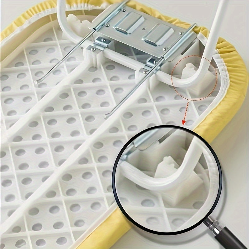 Tabla de planchar plegable para cuellos, puños y prendas de acero inoxidable, plástico