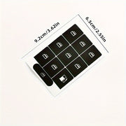 Car Window Button Repair Sticker for Golf V Passat Touring 2002-2008