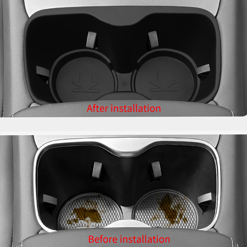 Universal Car Center Console Cup Holder Anti-Slip Shock-Absorbing Beverage Holder
