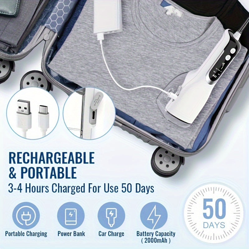 Kattalar uchun portativ suv tozalash qurilmasi, USB bilan qayta zaryadlanadigan, 5 ta rejim, 4 ta shish