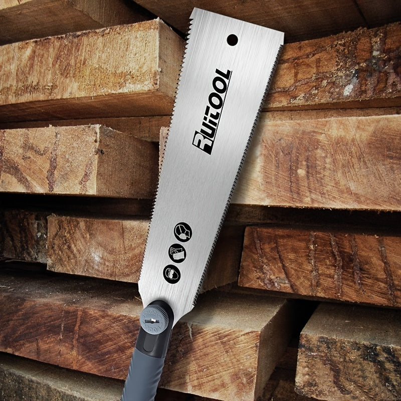 Japanese Ryoba SK5 Double-Sided Pull Saw 10 Inch Woodworking Hand Saw with 10 and 18 TPI