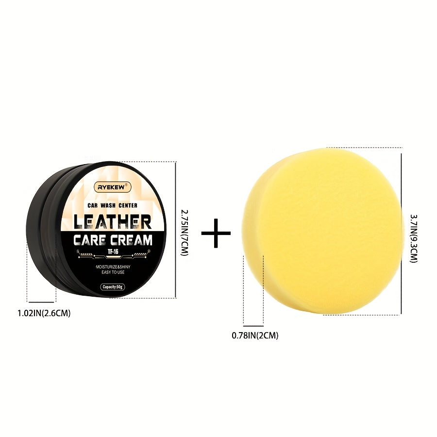 Cera de reparación de cuero para interiores de coche para restauración de asientos y tablero