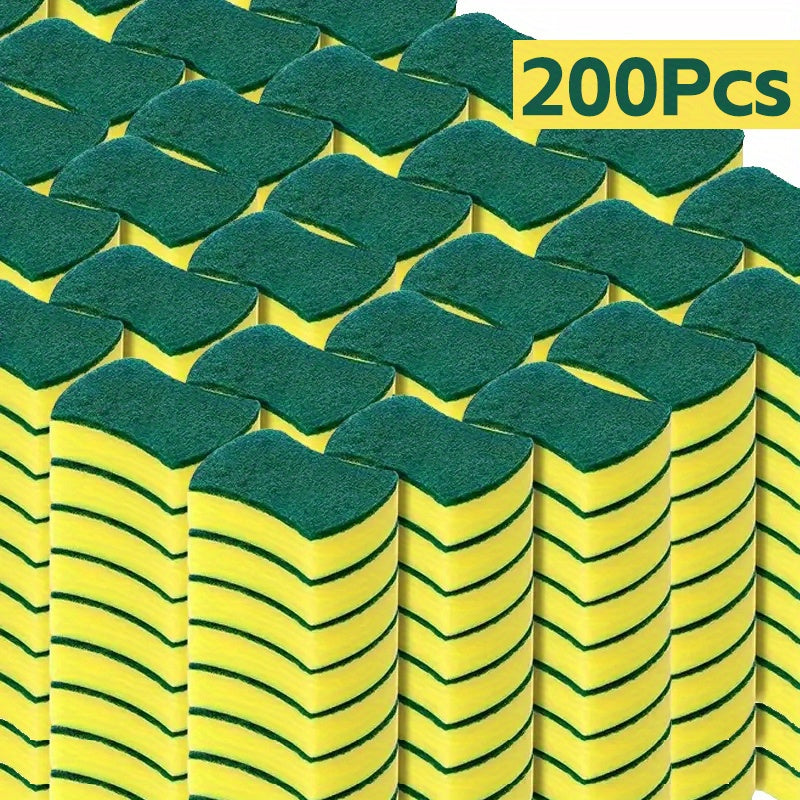 Tozalash gubkasi 160/200 dona Ikki tomonlama yutuvchi, chizishsiz oshxona poli uchun shisha uchun