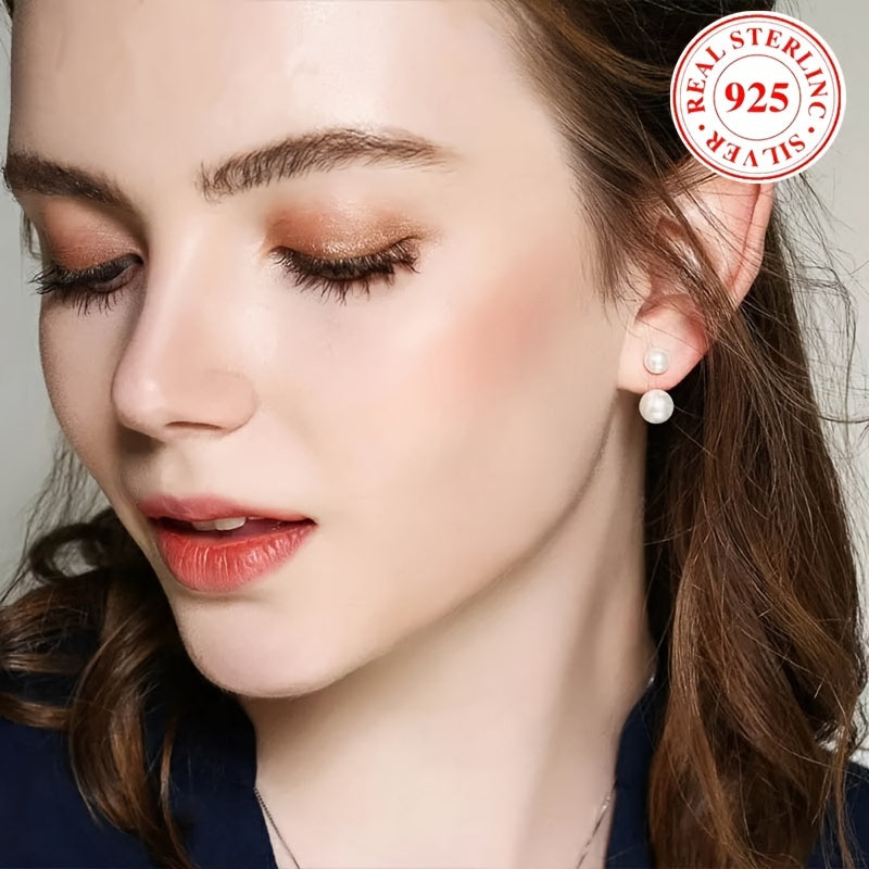 Vintage uslubidagi nozik bilakuzuklar 925 sterling kumushdan tayyorlangan, shirin suv marvaridi bilan bezatilgan, gippoallergen va ayollar uchun nafis.