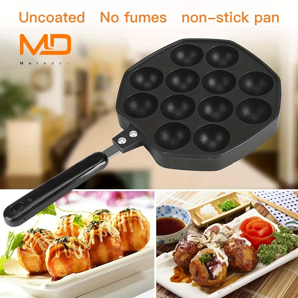 Non-Stick Takoyaki Pan for Home and Restaurant Use, 1 Pc