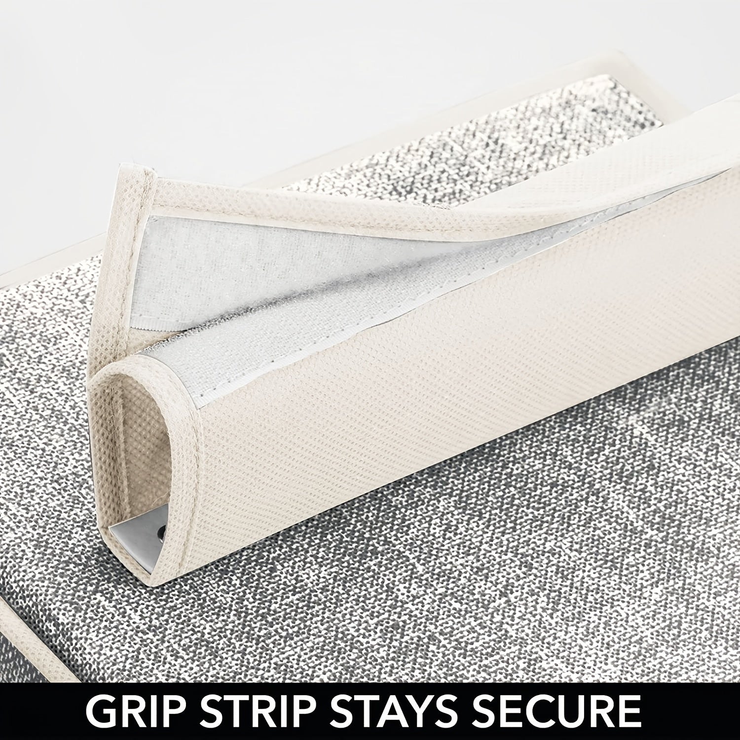 10-Shelf Hanging Shoe Organizer Closet Storage Grey