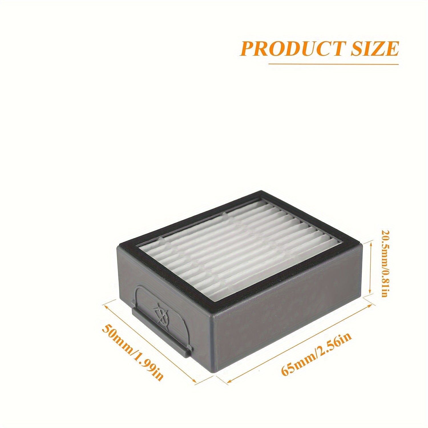 Irobot modellari I7, I7+, I3, I4, I6, I6+, I8, I8+, E5, E6, E7 uchun HEPA filtri bilan changyutgich aksessuarlari uchun almashtirish to'plami.