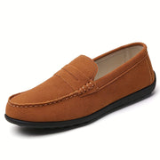 Women's Flat Shoes Leather Slip-Resistant Four Seasons