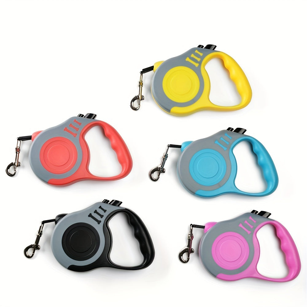 Automatic Retractable Dog Leash 10 Feet Nylon Minimalist Design
