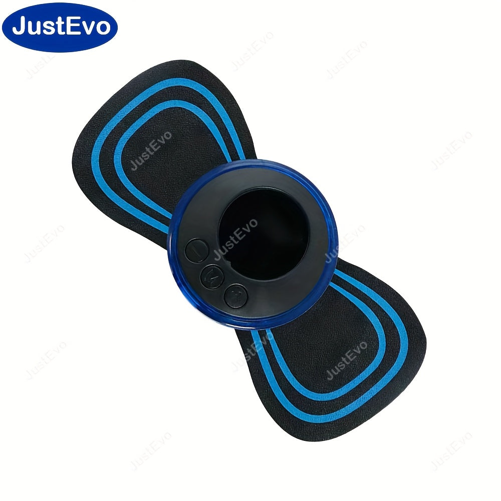 EMS Mini Massage Stickers Portable Rechargeable USB Neck Shoulder Full-Body Massager