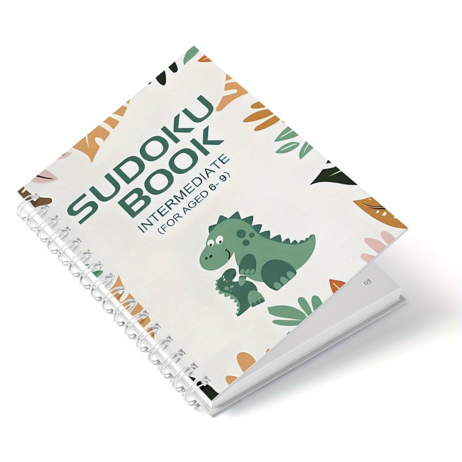 Sudoku Puzzle Book for Kids Ages 6-9 Intermediate Brain Teasers English 2024 Edition