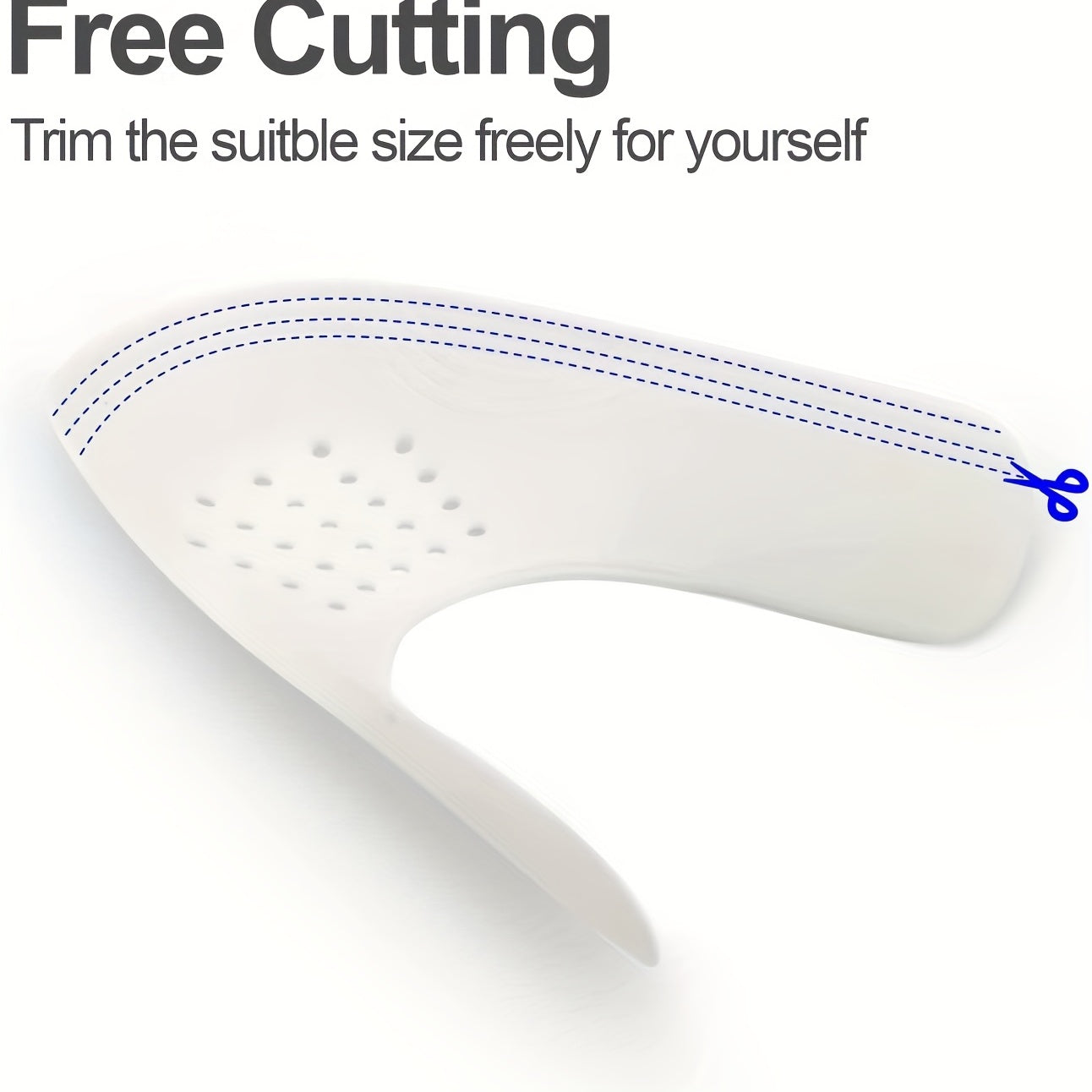 Men Women Shoe Crease Protectors for Sneakers and Casual Shoes 6 Pairs