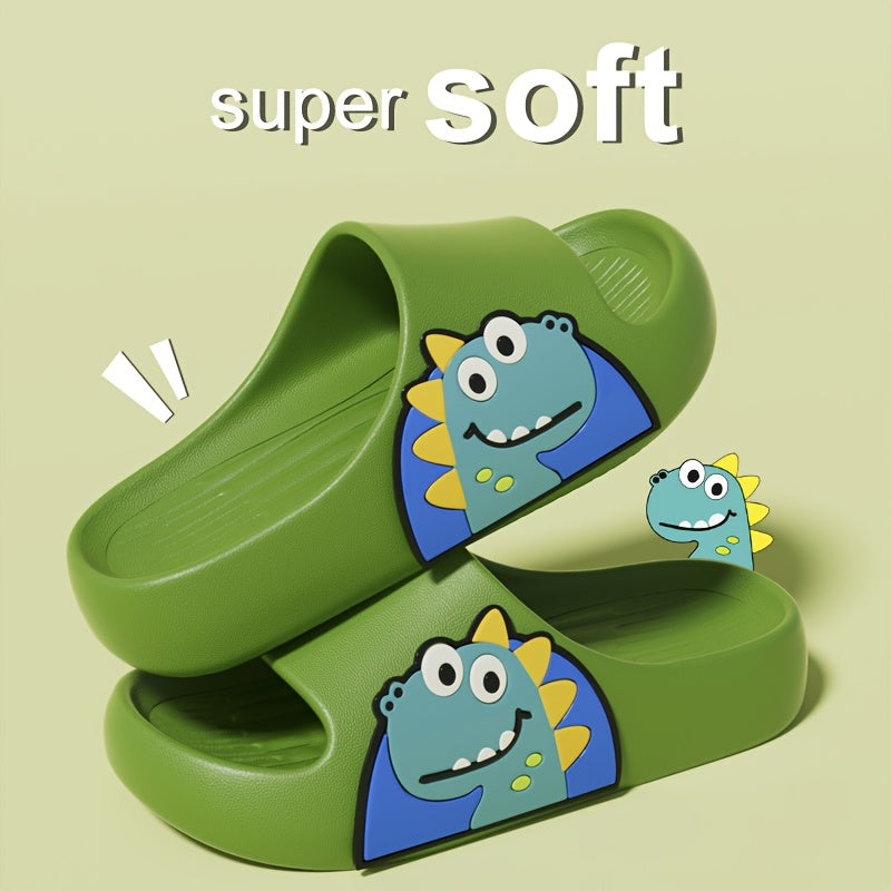 Children's Dinosaur Slides for Boys EVA Summer Non-Slip Beach Sandals