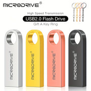 USB 2.0 Flash Drive 4GB to 128GB Portable Key Ring Data Storage Backup
