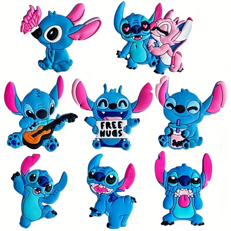 10pcs Kids Shoe Flower Buckle Set Cute Cartoon Shoe Decorations Accessories