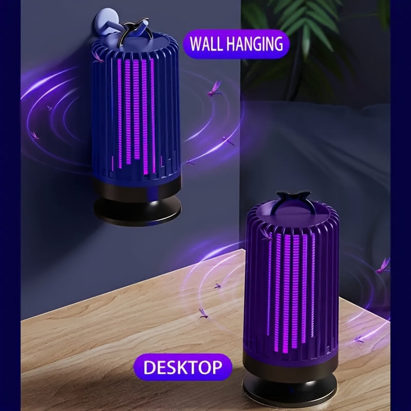 USB-Powered Mosquito Zapper Safe for Pregnant Women and Children Night Light Insect Repellent for Home Office Dorm