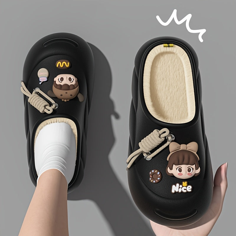 Women's Slip-On Slippers EVA Indoor Outdoor Cozy All-Season